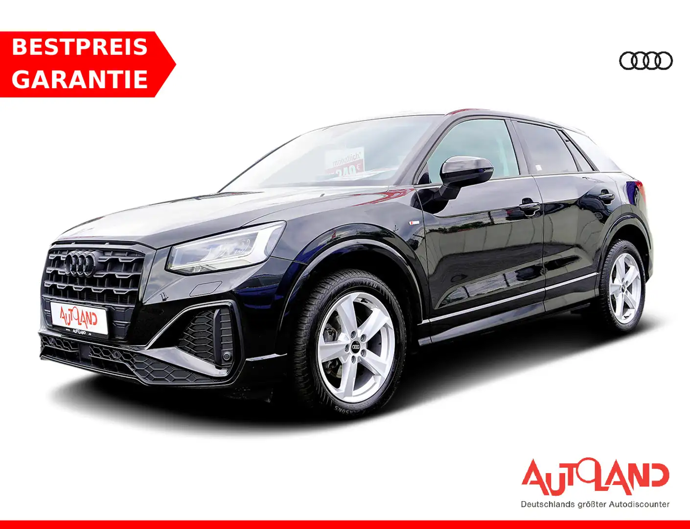 Audi Q2 35 TFSI s-tronic S-Line LED ACC Navi Kamera Schwarz - 1