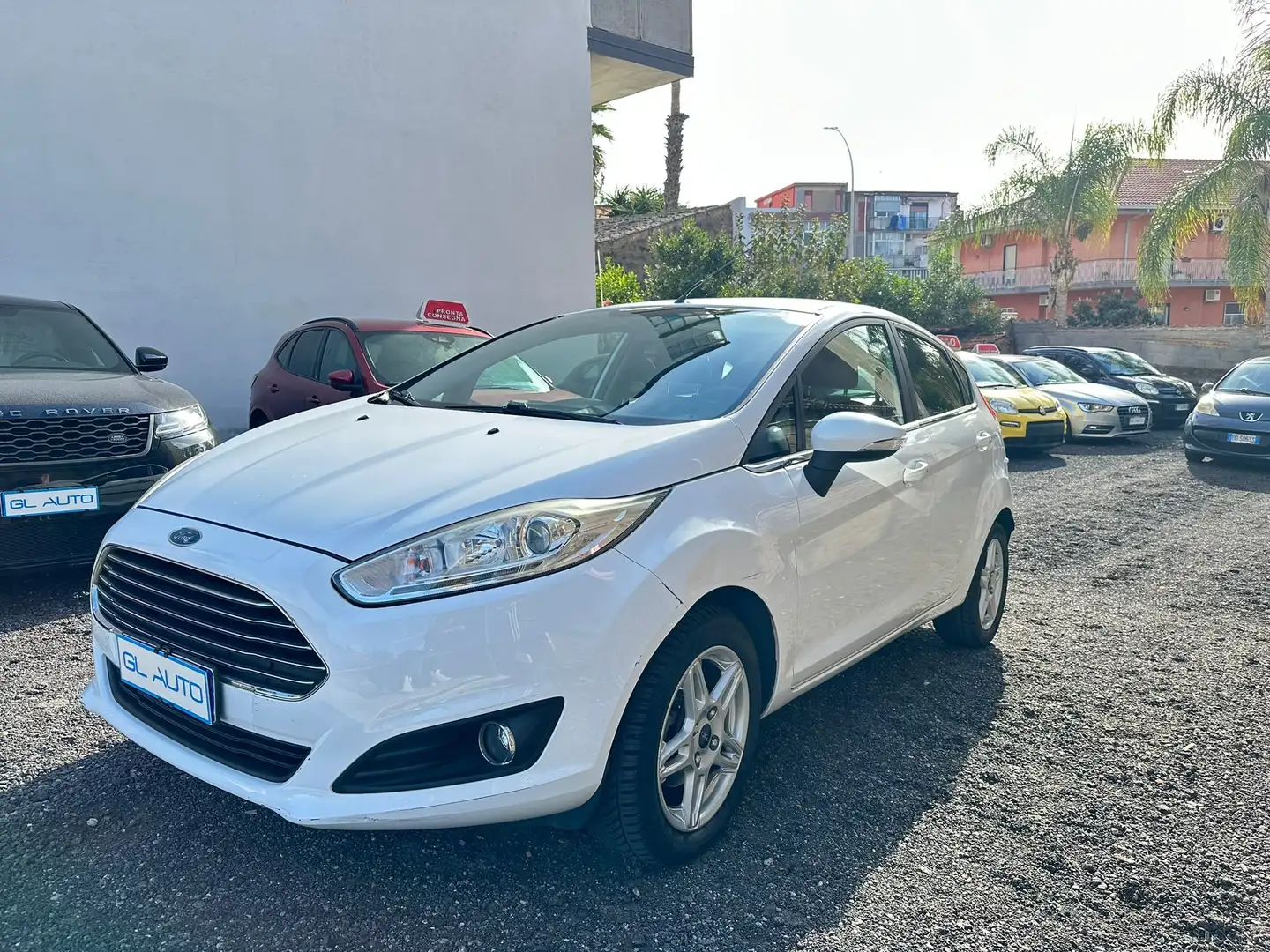 Ford Fiesta Fiesta VI 2013 5p 1.5 tdci Titanium 75cv Bianco - 1