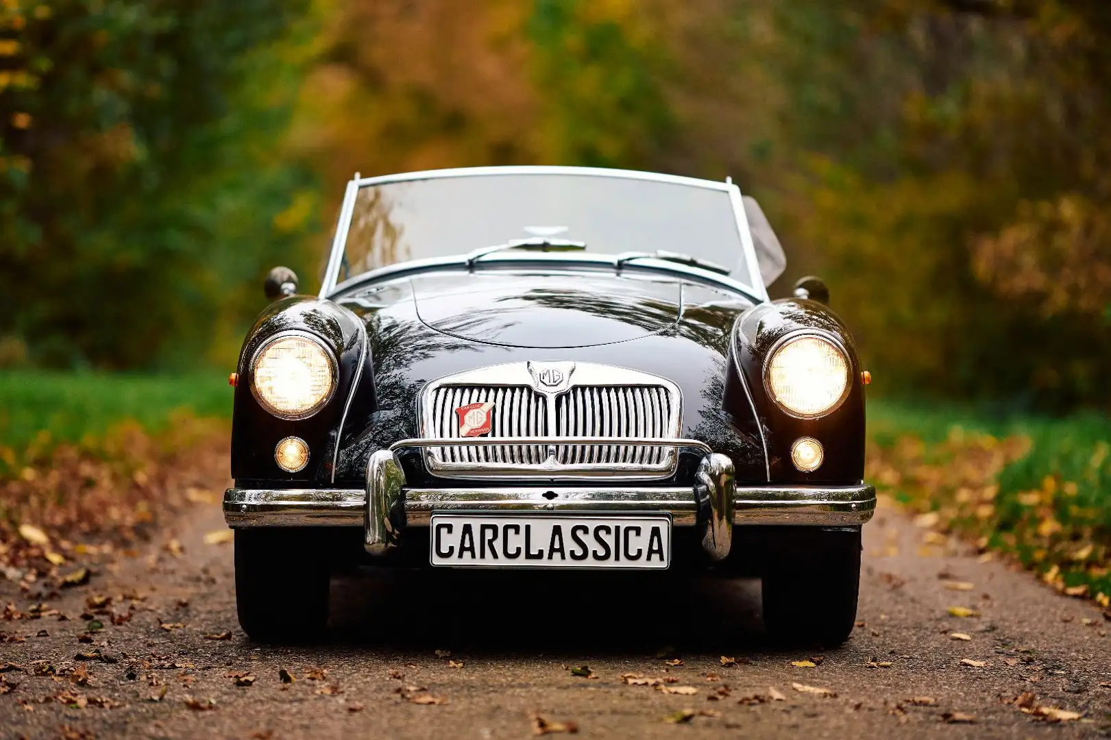 MG MGA (Roadster pur) Чорний - 2
