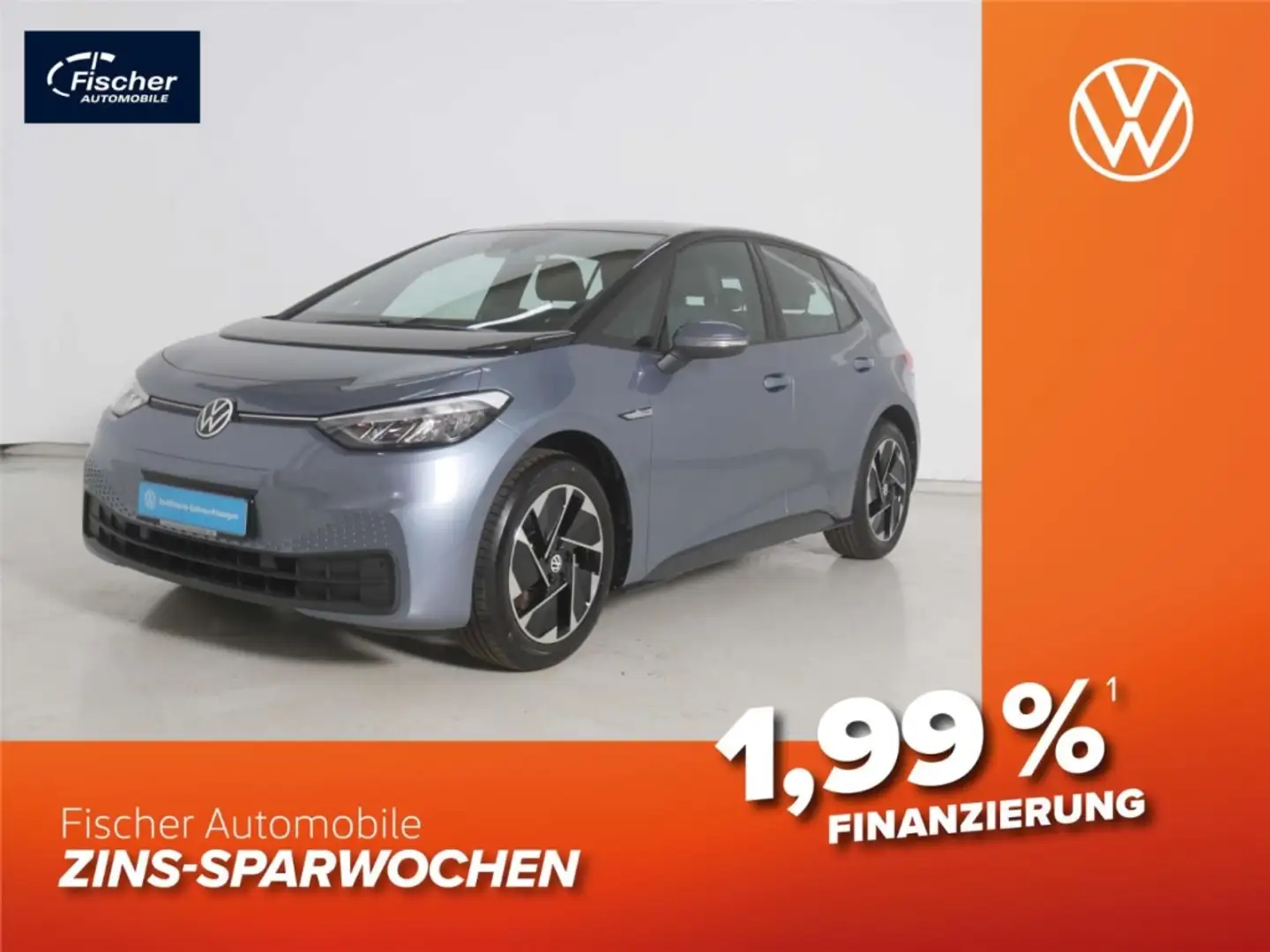 Volkswagen ID.3 Pro 58 kWh W-Pumpe/LED/NAV/ACC/SH Blau - 1