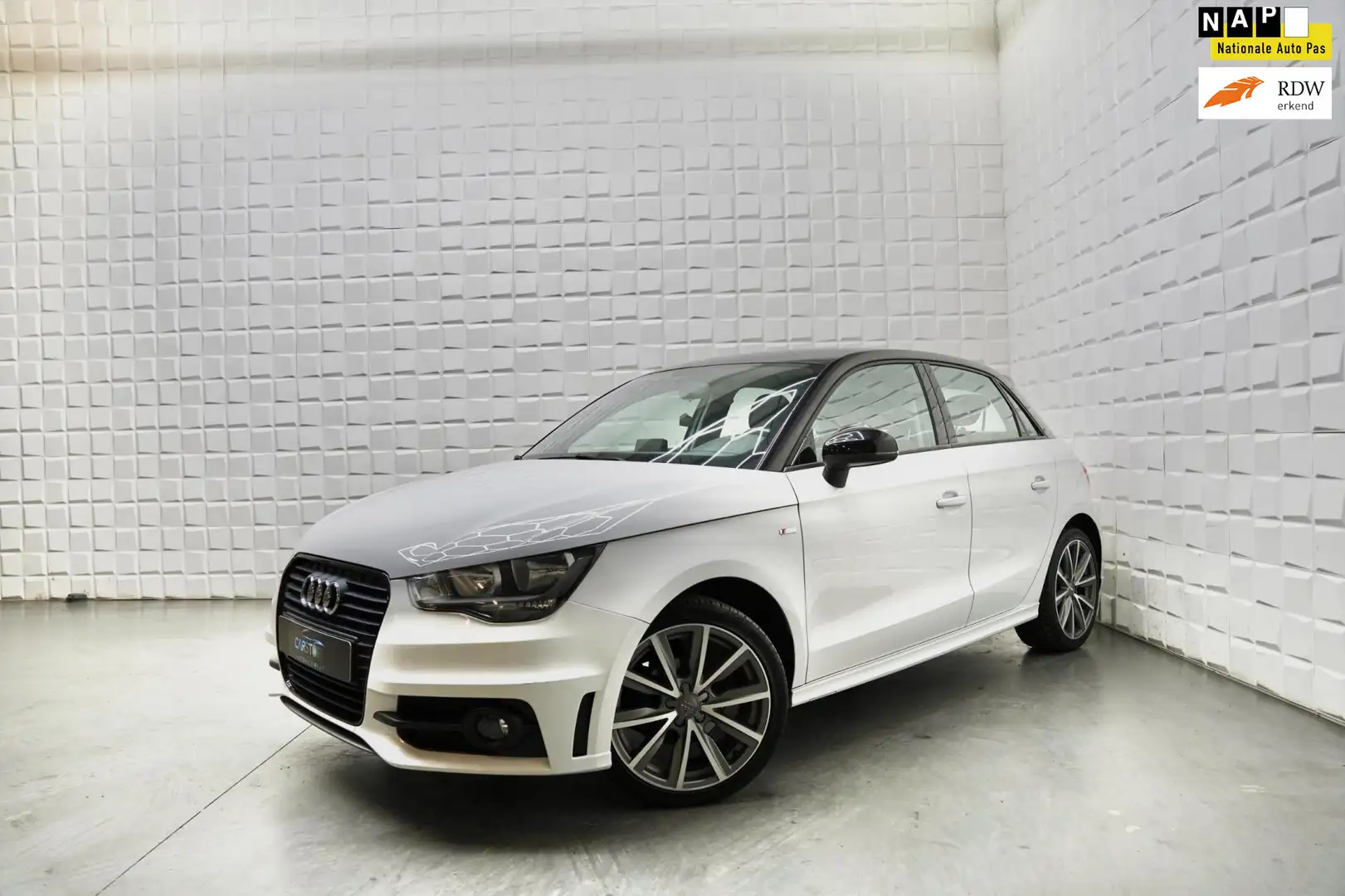 Audi A1 Sportback 1.2 TFSI S LINE 5DRS AIRCO NAVI NAP Alb - 1