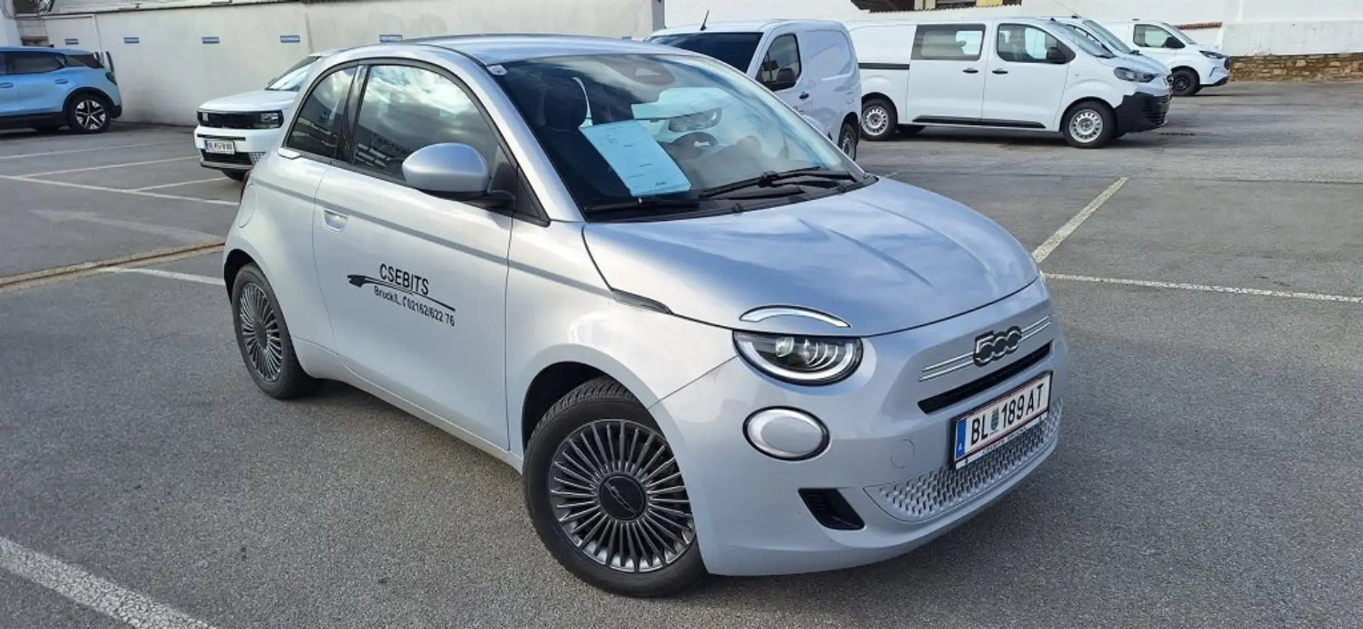 Fiat 500 Hybrid  Torino Blau - 2