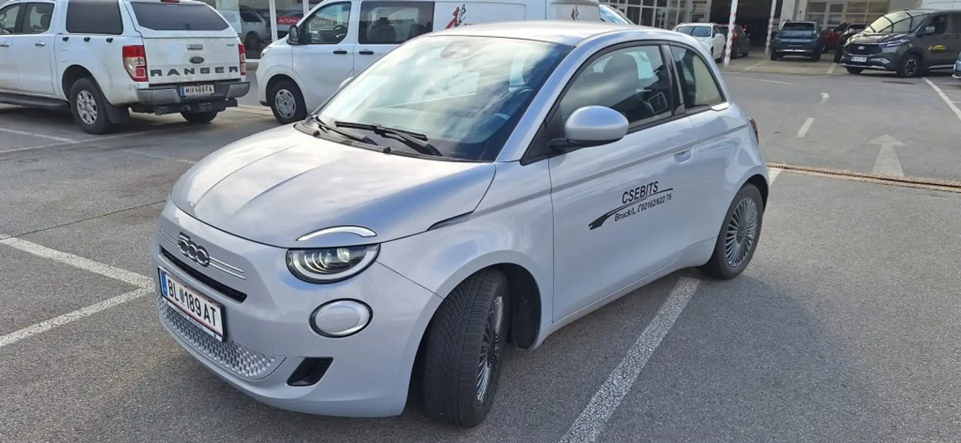 Fiat 500 Hybrid Torino Blau - 1