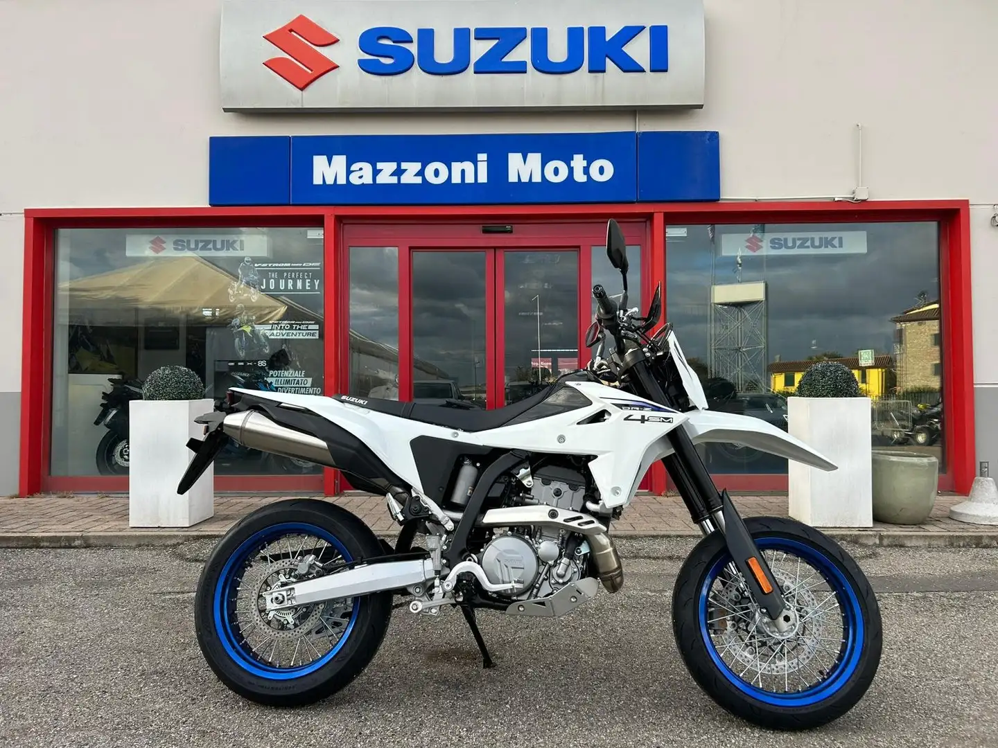 Suzuki DR-Z 400 SM Bianco - 1