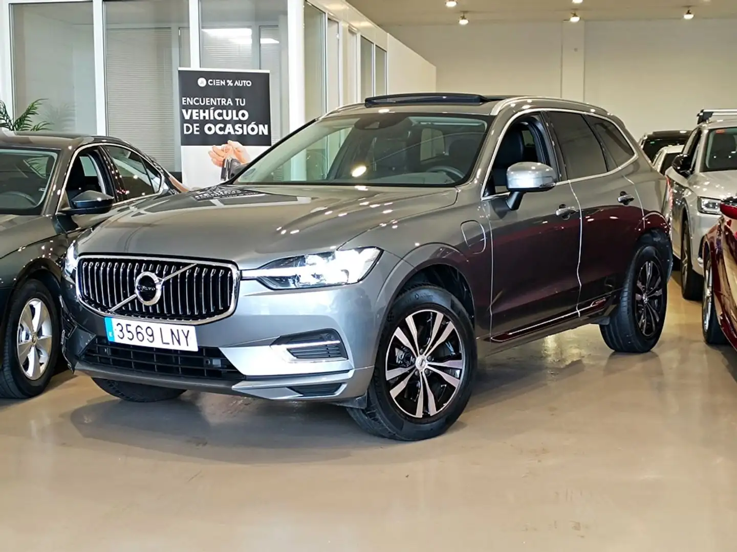 Volvo XC60 2.0 T6 AWD Recharge Inscription Exp Auto Argent - 1