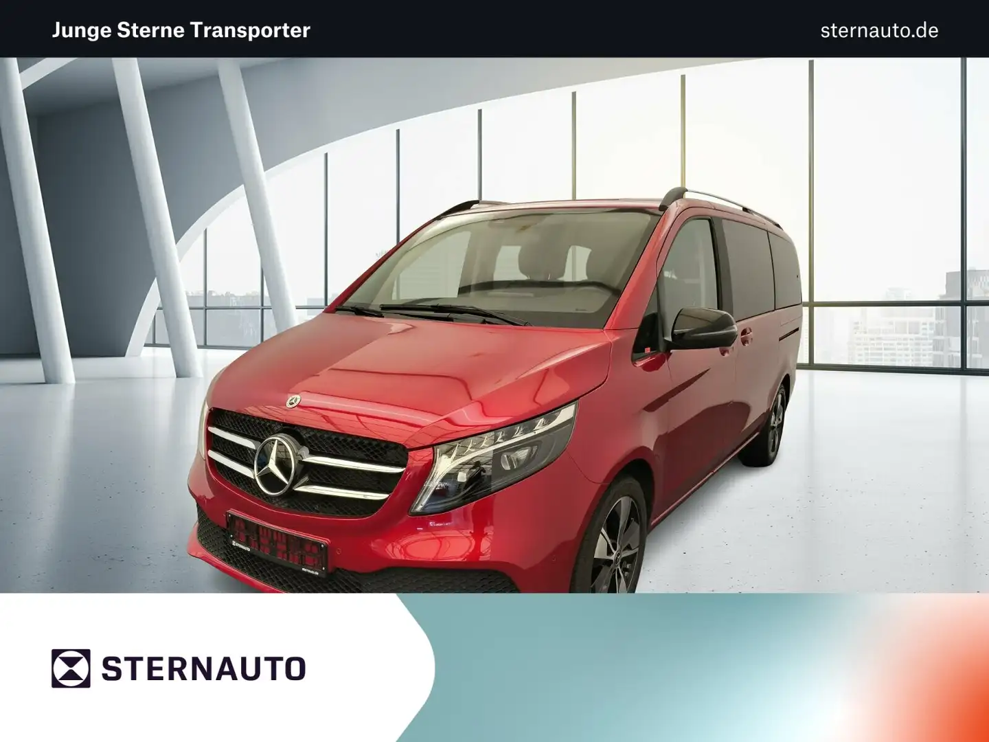 Mercedes-Benz V 250 V 250 d ED/L Autom. DISTR. Navi LED Rot - 1