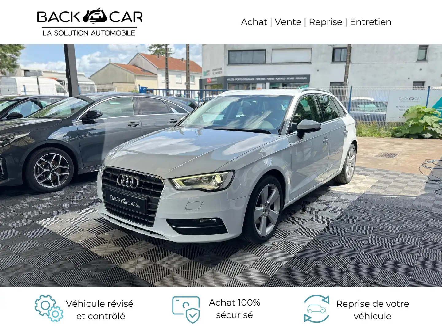Audi A3 1.4 TFSI 125 Ambition S tronic 7 Blanco - 2