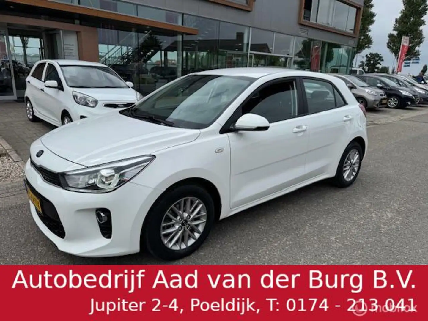 Kia Rio 1.0 T 100pk DynamicLine Navigatie & Camera achter Weiß - 1