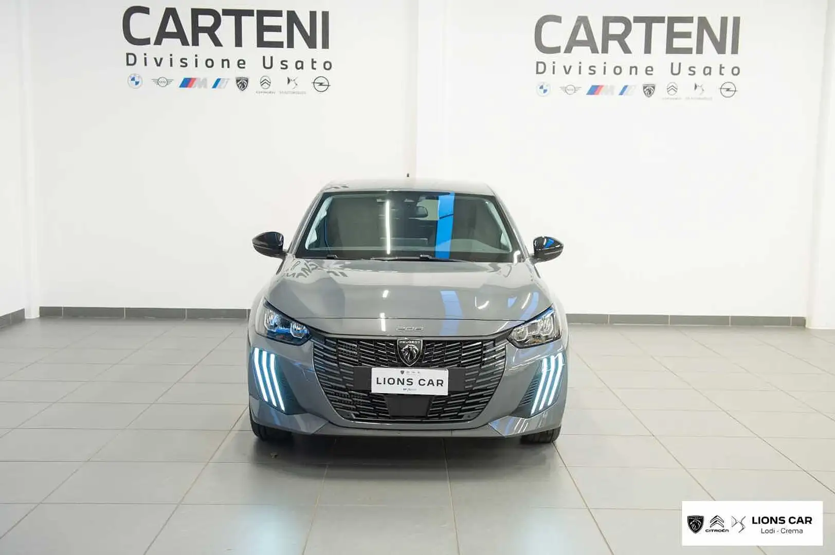 Peugeot 208 2ª serie Hybrid 100 e-DCS6 Allure Gris - 2