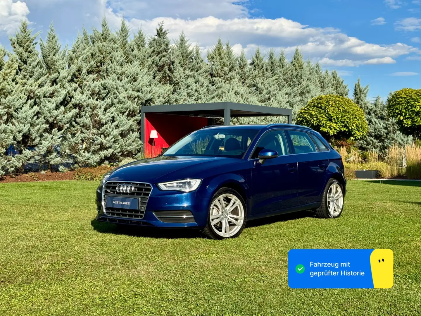 Audi A3 Sportback 1,4 TFSI COD Ambiente S-Tronic Blau - 1