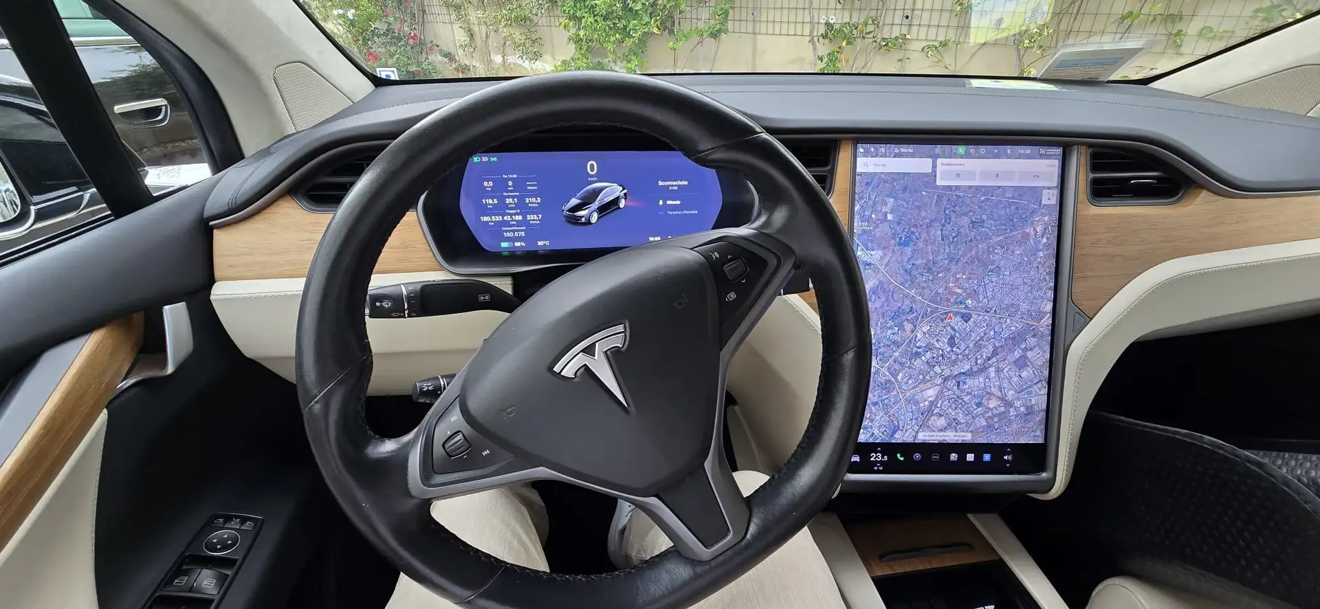 Tesla Model X Model X Long Range Plus awd Nero - 2