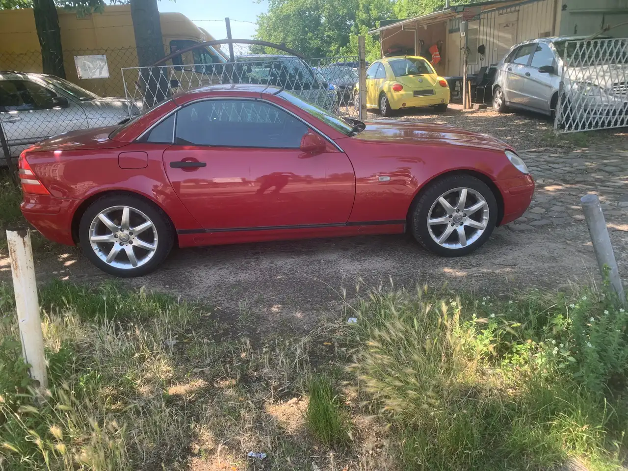 Mercedes-Benz SLK 200 Oldtimer, TÜV Neu, 1Jahr Garantie Motor + Getriebe, 1A Auto, foto 4