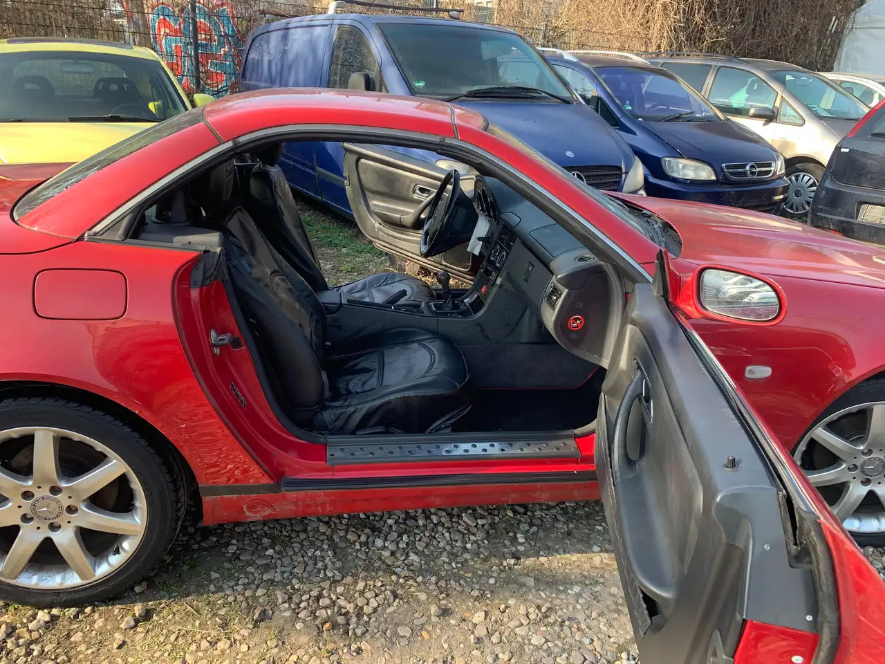 Mercedes-Benz SLK 200 Oldtimer, TÜV Neu, 1Jahr Garantie Motor + Getriebe, 1A Auto, foto 7