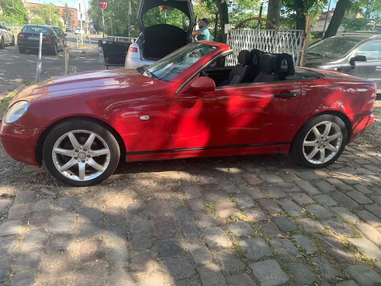 Mercedes-Benz SLK 200 Oldtimer, TÜV Neu, 1Jahr Garantie Motor + Getriebe, 1A Auto, foto 2