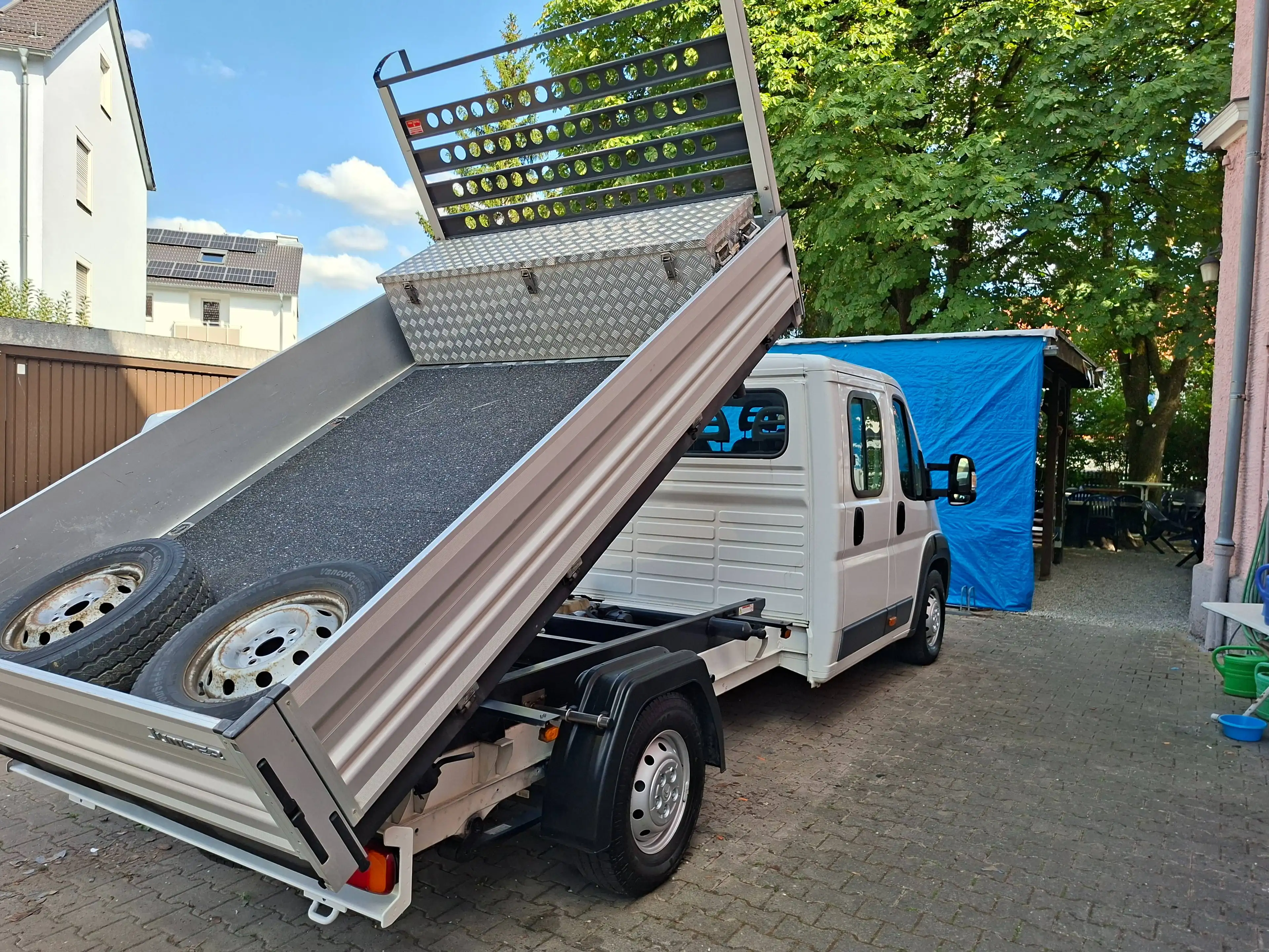 Citroen Jumper 35 3 Seiten Kipper Do/Ka 7-Sitzer Standhz. Klima Pritsche 3.10 m, Scheckheftgepflegt, Top!! — photo 4