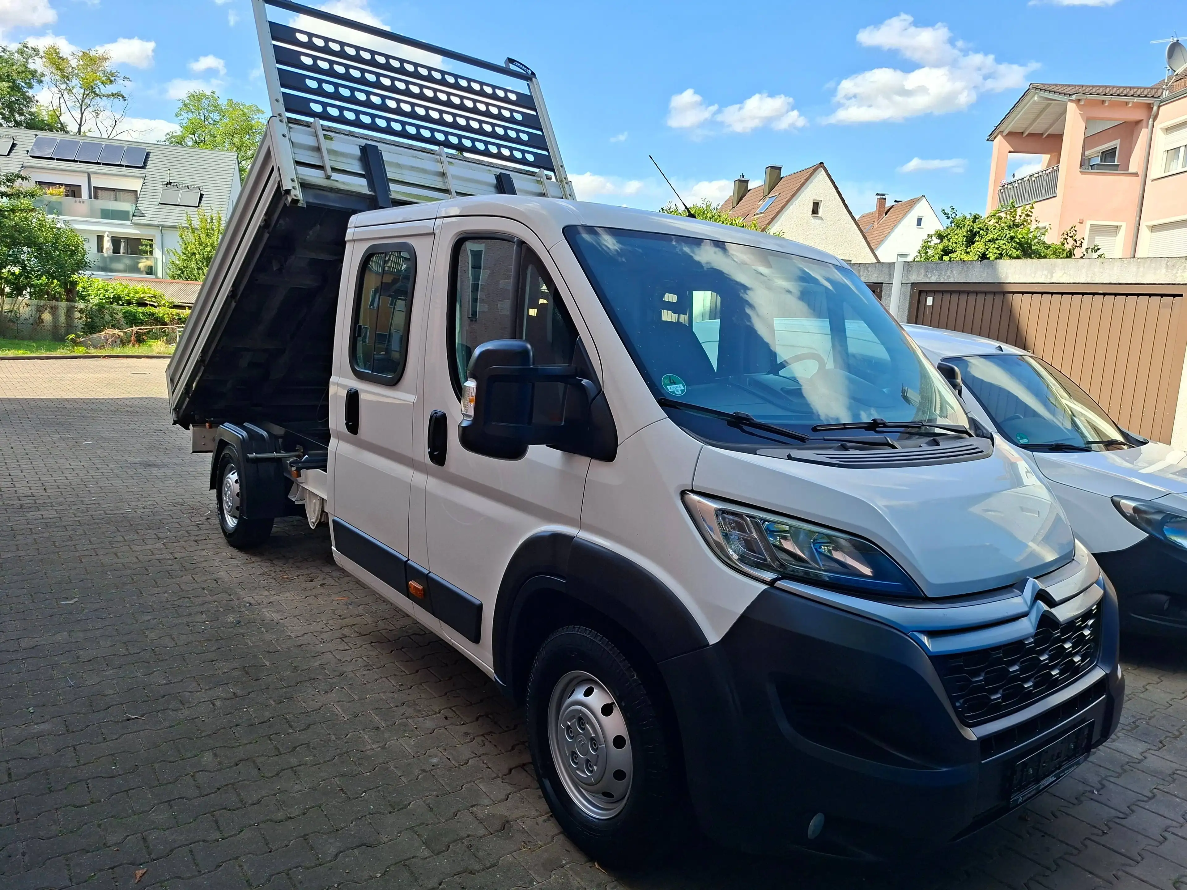 Citroen Jumper 35 3 Seiten Kipper Do/Ka 7-Sitzer Standhz. Klima Pritsche 3.10 m, Scheckheftgepflegt, Top!!