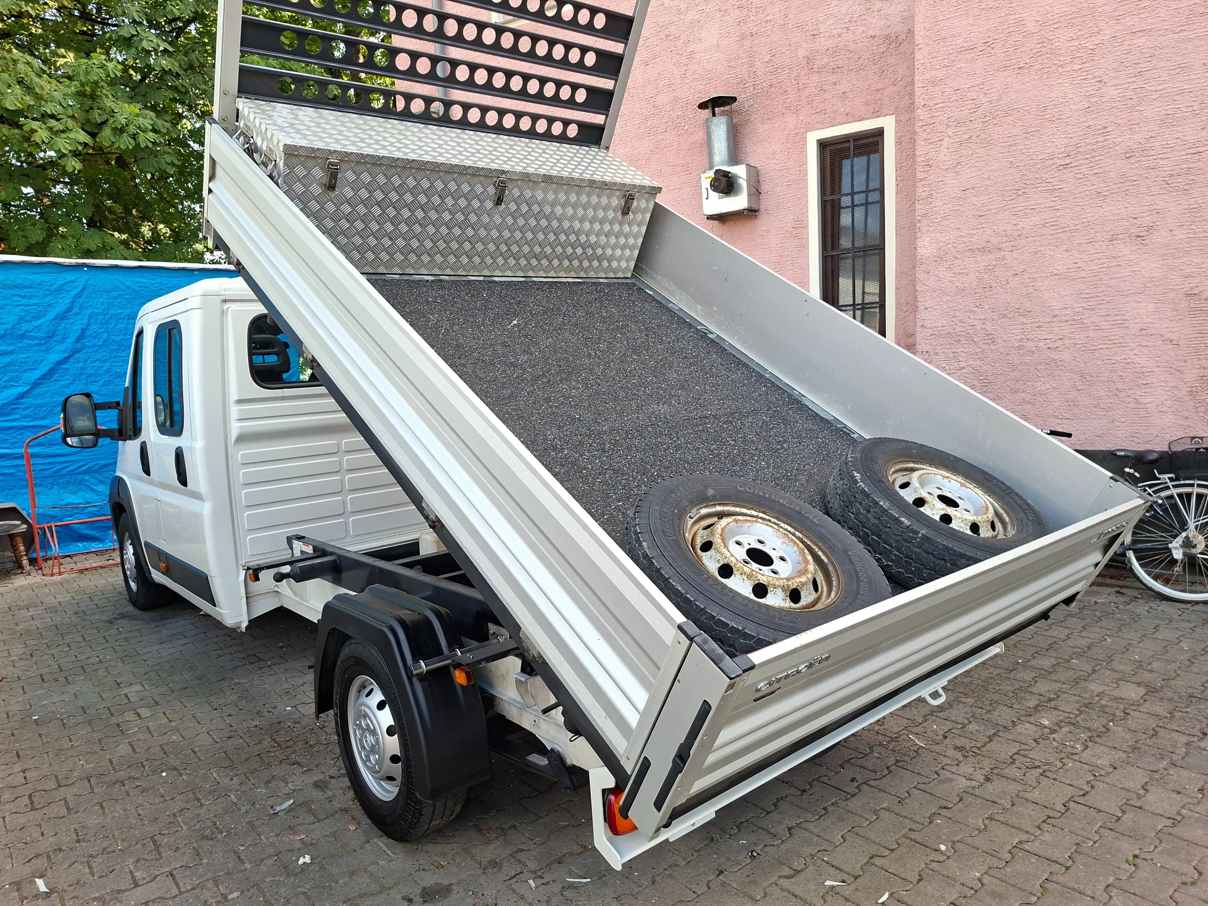 Citroen Jumper 35 3 Seiten Kipper Do/Ka 7-Sitzer Standhz. Klima Pritsche 3.10 m, Scheckheftgepflegt, Top!! — photo 5