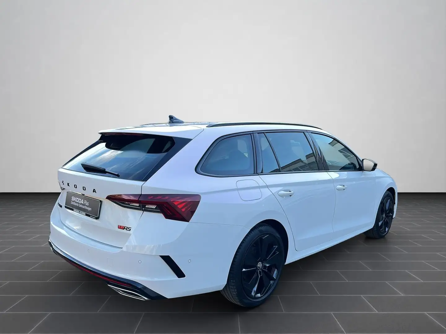 Skoda Octavia Combi RS 2.0 TDI DSG NAVI RFK SHZ MATRIX Weiß - 2