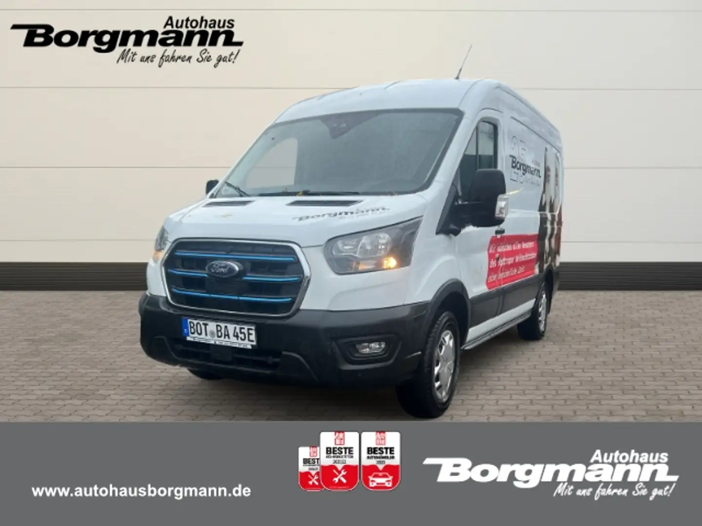 Ford Transit Kasten E 350 L2 Trend Elektromotor // 33.5 Blanco - 1