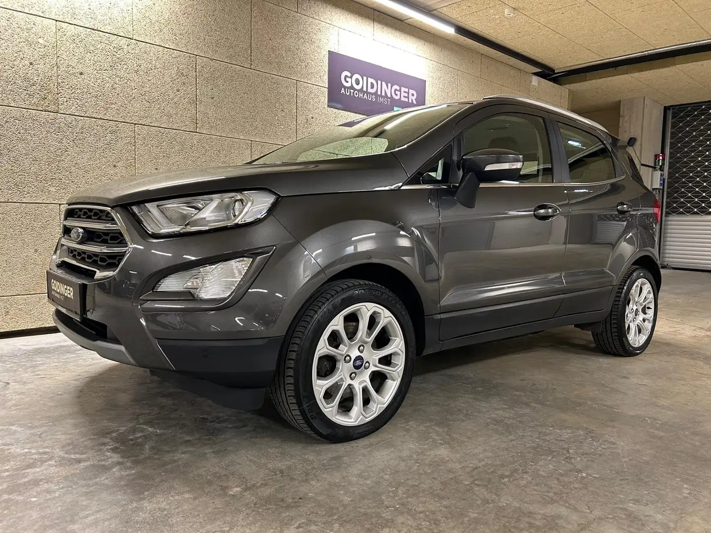 Ford EcoSport 1,0 EcoBoost Titanium #1.Besitz Grau - 2
