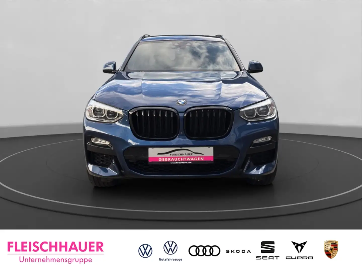 BMW X3 M-Sport xDrive25d AHK M-Sportbremsen Sitzheizung Kék - 2