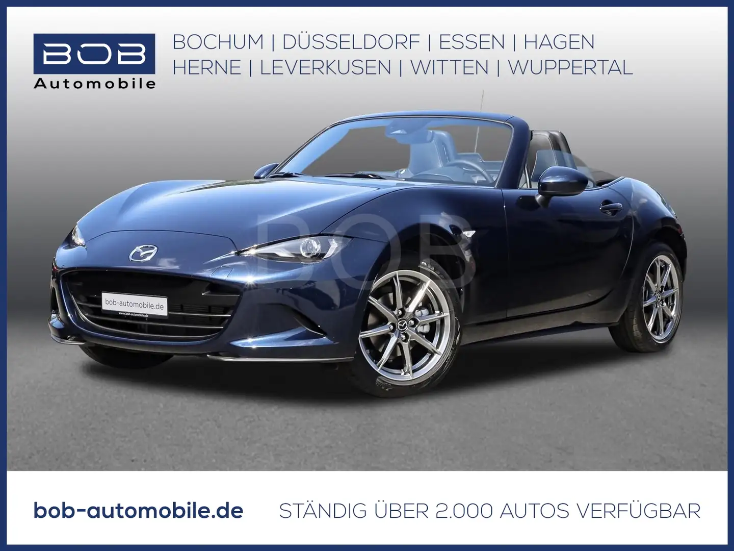 Mazda MX-5 1.5L SKYACTIV-G 132 6MT RWD Exclusive-line Blau - 1