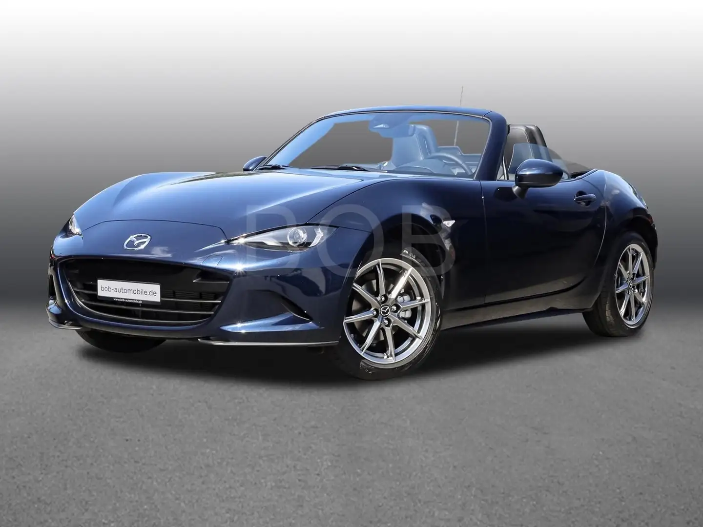 Mazda MX-5 Exclusive-line  8-fach bereift Blau - 1
