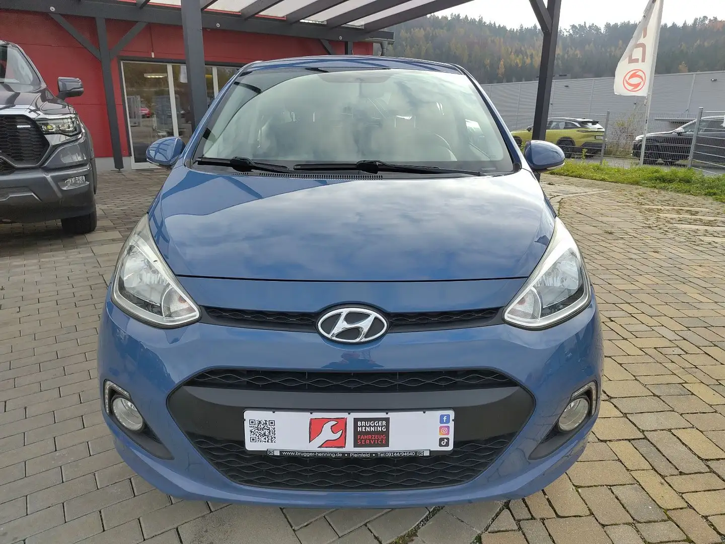 Hyundai i10 1.0 YES! Klima Sitzheizung Blau - 2