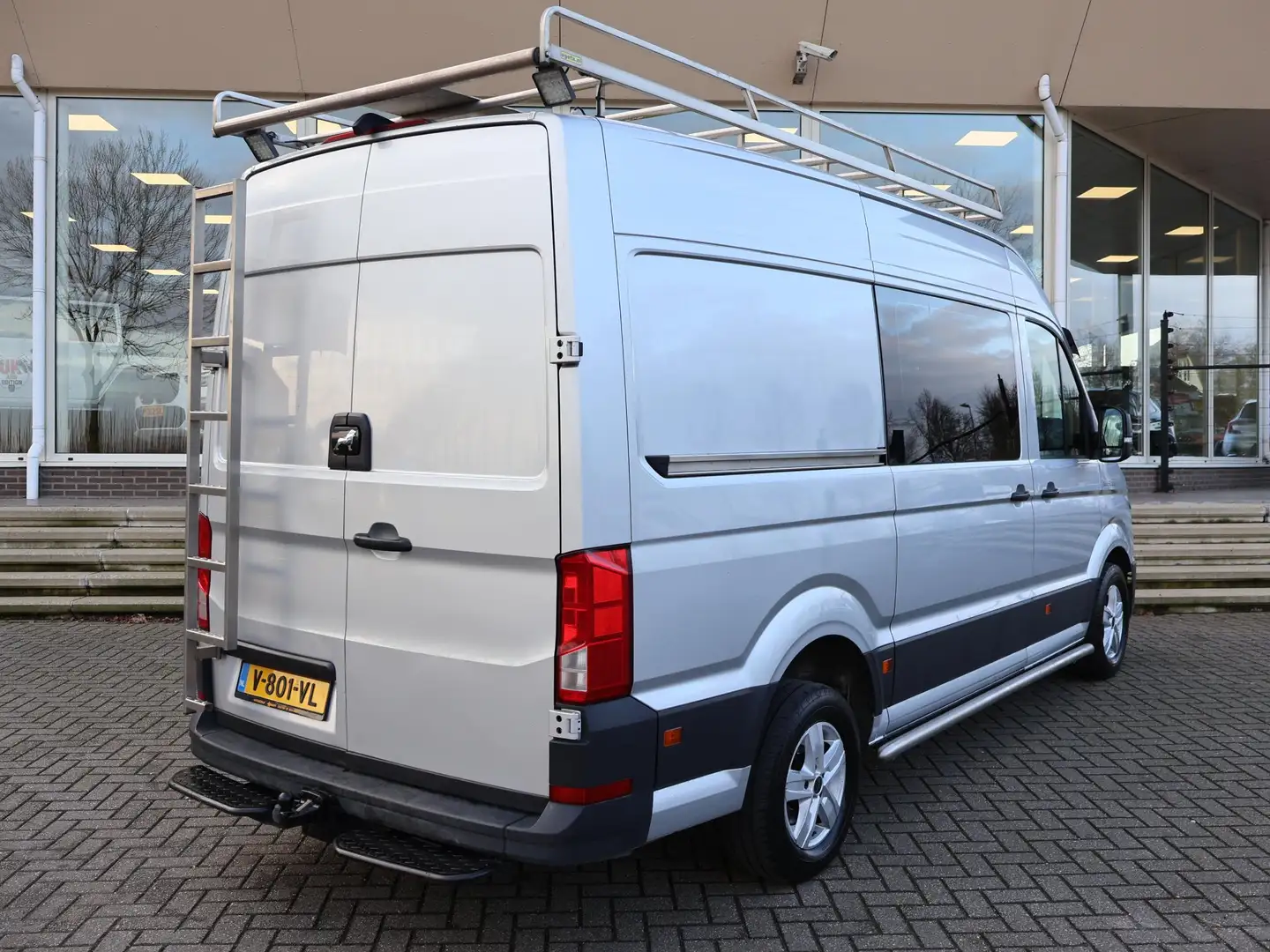 MAN TGE 2.0 TDI 177 PK AUT. DUBBEL CABINE + 3500 KG TREKHA Argent - 2