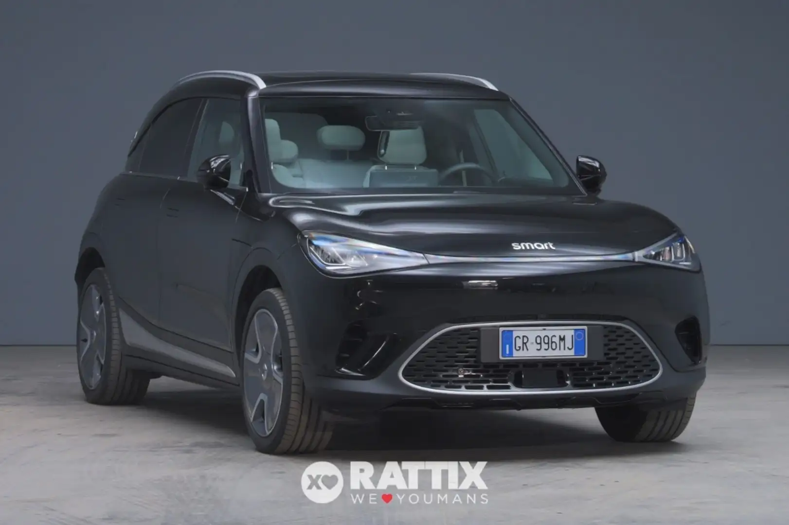 smart #1 motore elettrico 7,4kW Pro+ & tetto panoramico Nero - 1
