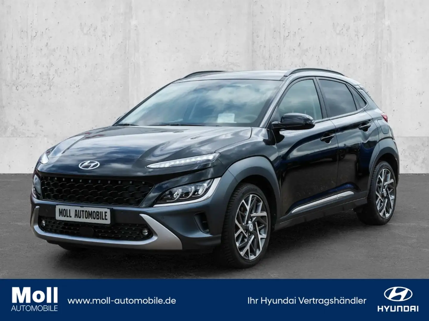 Hyundai KONA Prime Hybrid 2WD 1.6 GDI EU6d HUD Navi Leder Sound Černá - 1