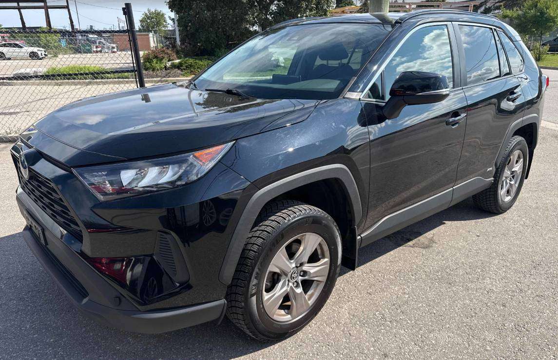 Black 2022 Toyota RAV4 Hybrid SUV / Crossover All-Wheel Drive Automatic