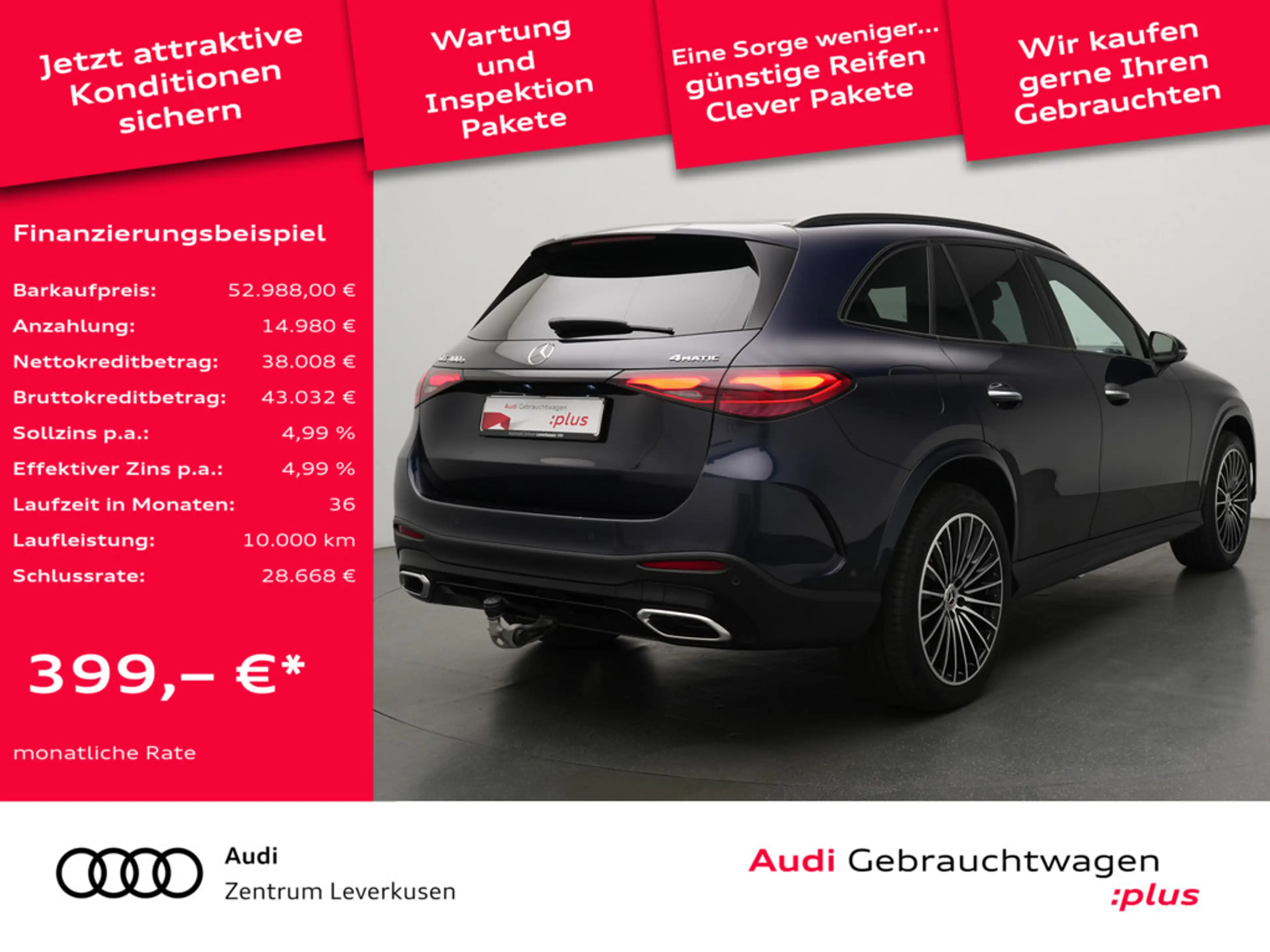 Mercedes-Benz GLC 400 e AMG Line 4MATIC AHK NAVI SHZ 360° — photo 2