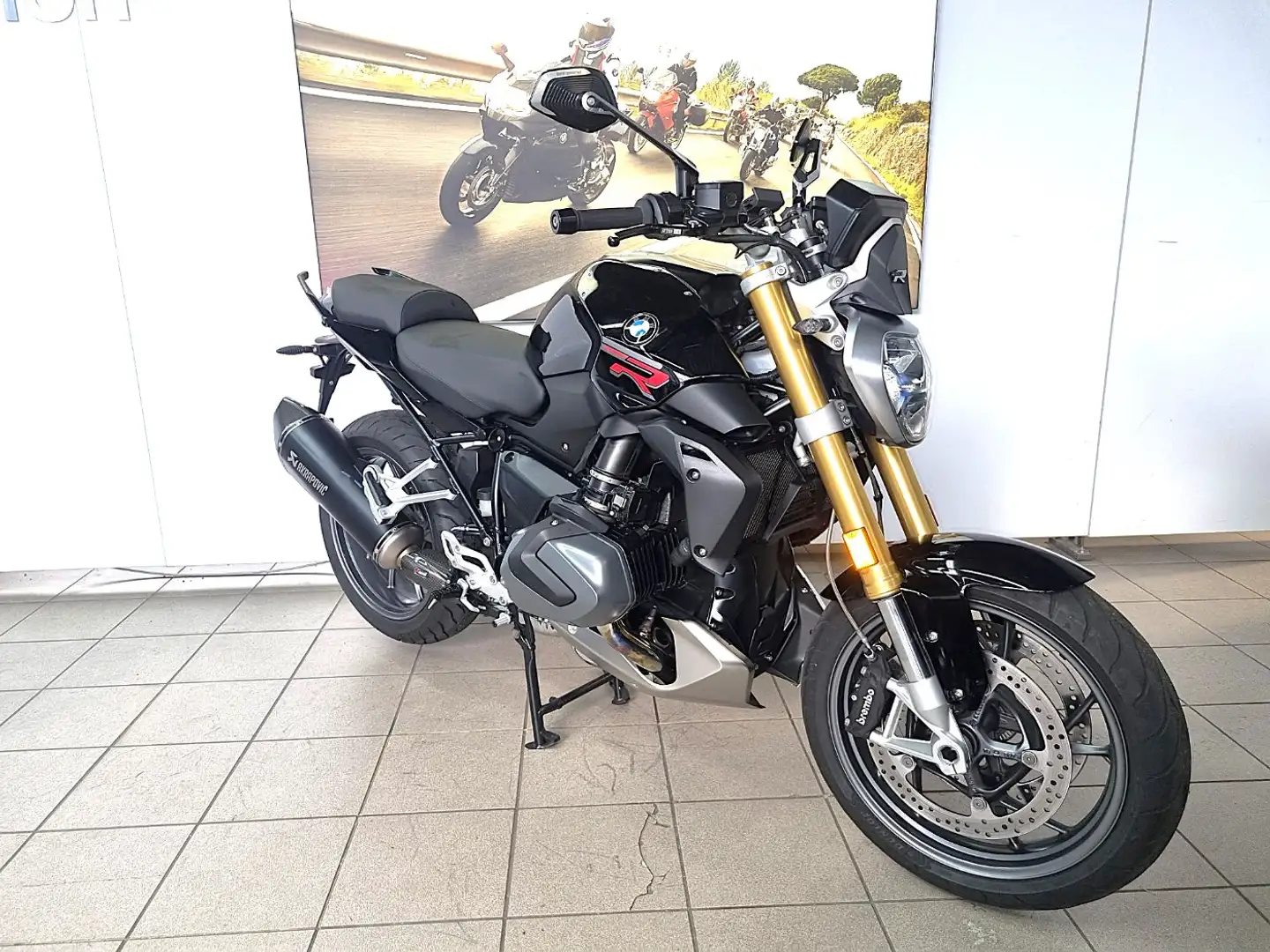 BMW R 1250 R Option 719 Frästeile, Akrapovic Noir - 2