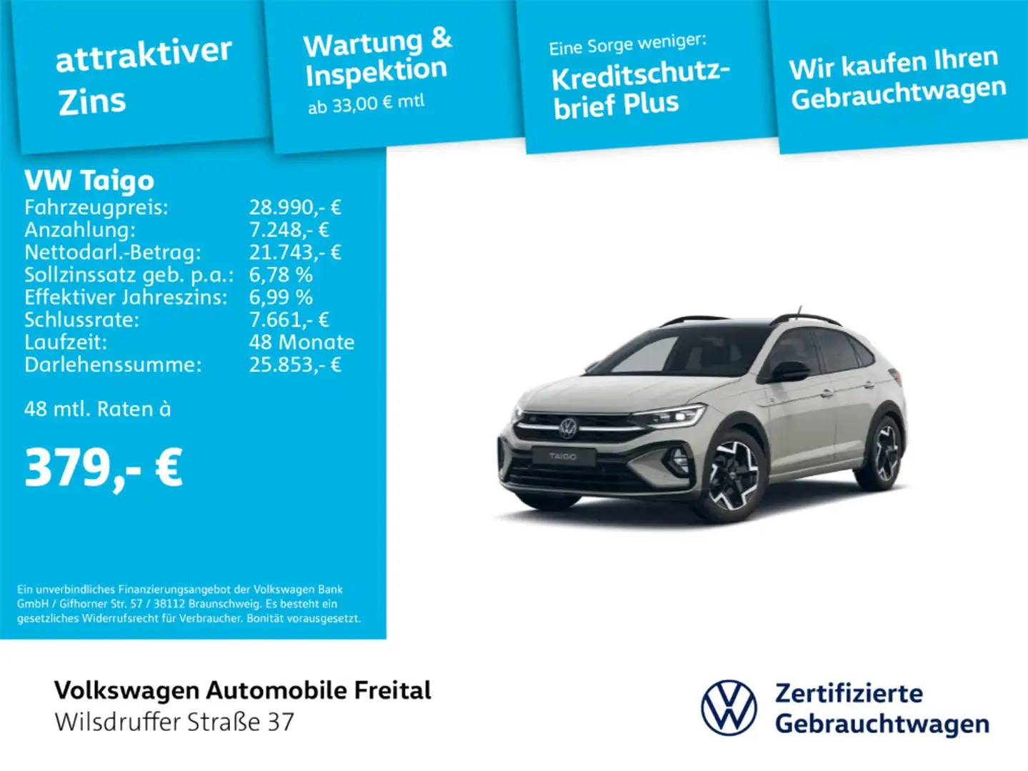Volkswagen Taigo R-Line 1,0 TSI DSG IQ.DRIVE NAVI REAR VIEW Geel - 1