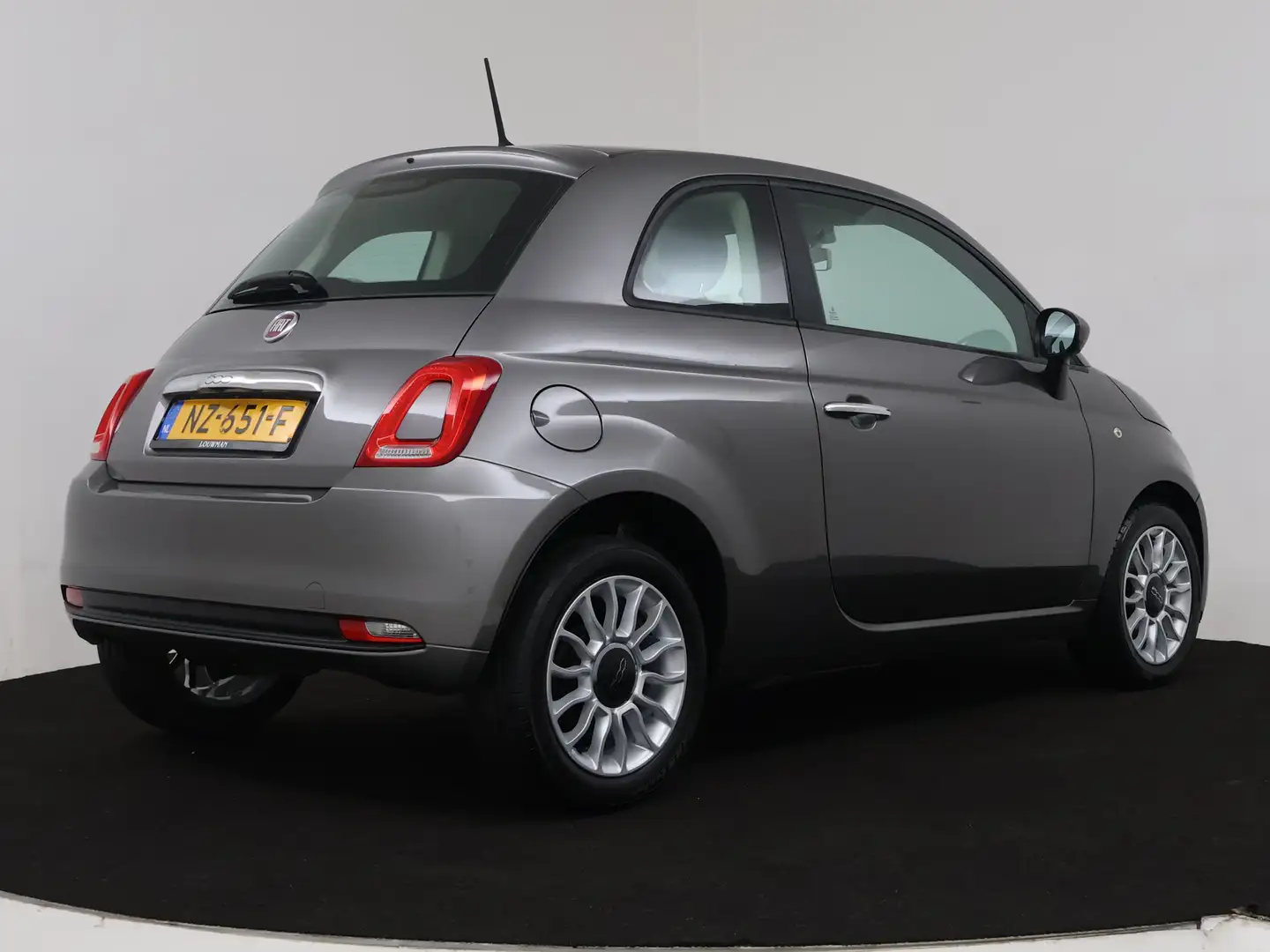 Fiat 500 0.9 TwinAir Turbo Popstar | Airco | Lichtmetalen v Grigio - 2