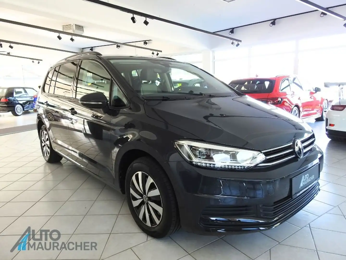 Volkswagen Touran 1.5 TSI DSG*LED*AHK*7-SITZE* Grau - 2