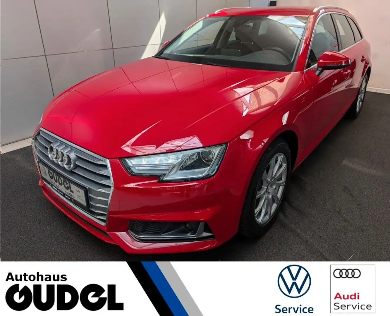 Audi A4 Avant 40 TDI quattro sport AHKT Standheizung Rot - 1