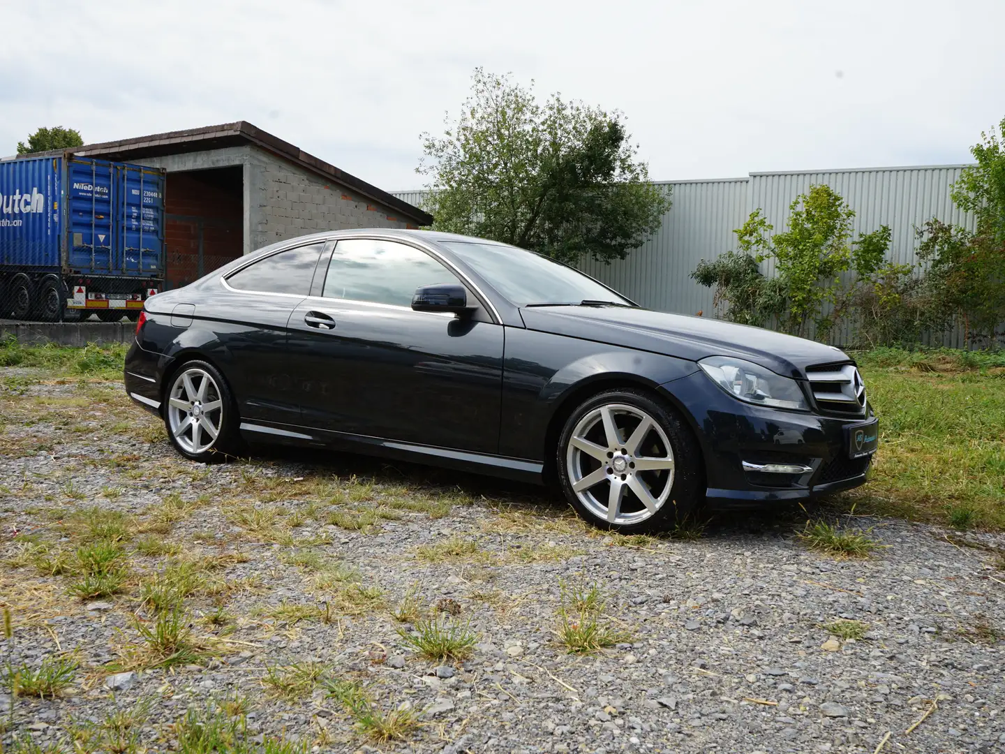 Mercedes-Benz C 180 CGI BlueEfficiency-NAVi-PDC-TEMPOMAT-TEiL LEDER Schwarz - 2