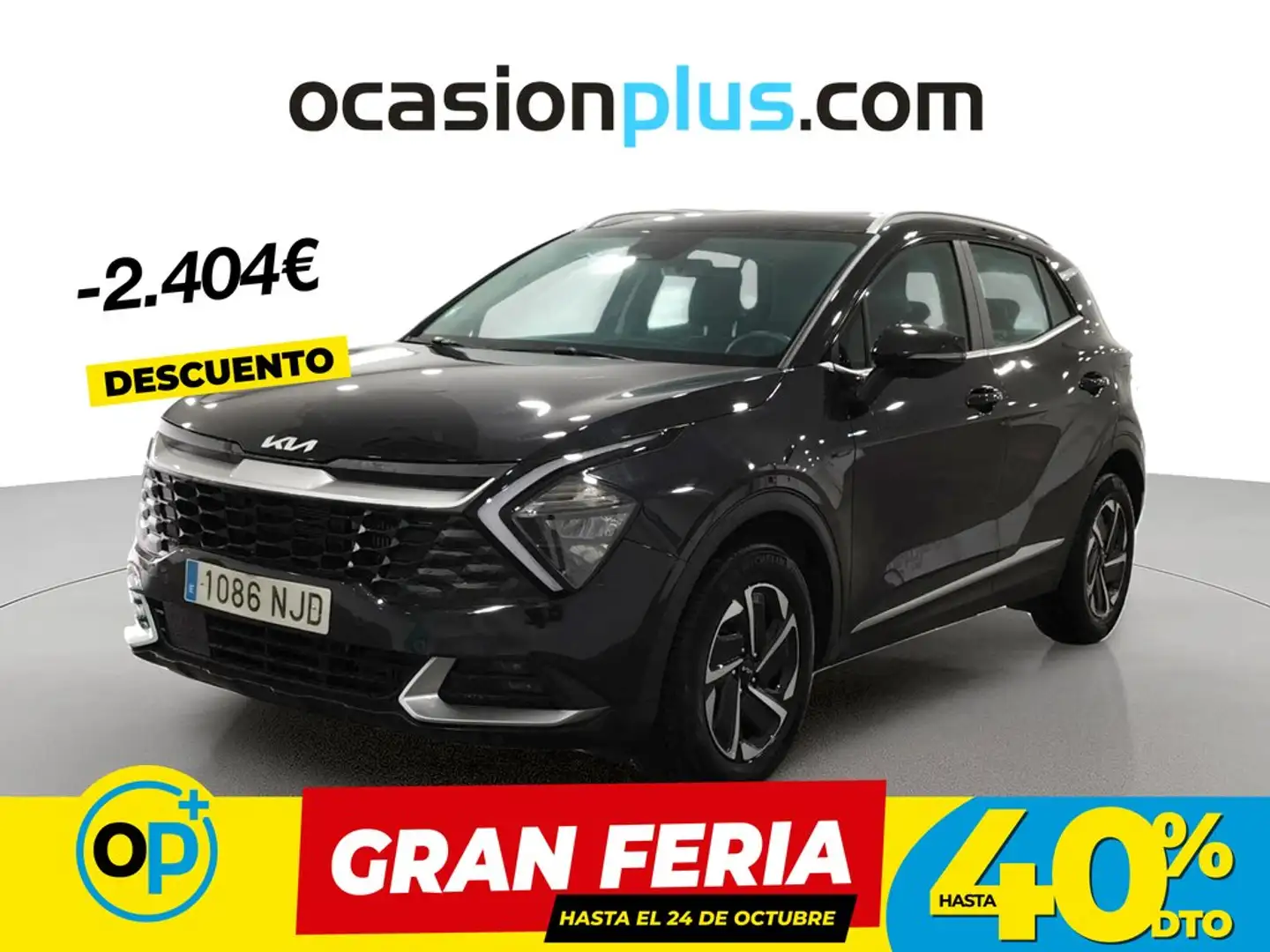 Kia Sportage 1.6 T-GDi HEV Drive 215 Negro - 1
