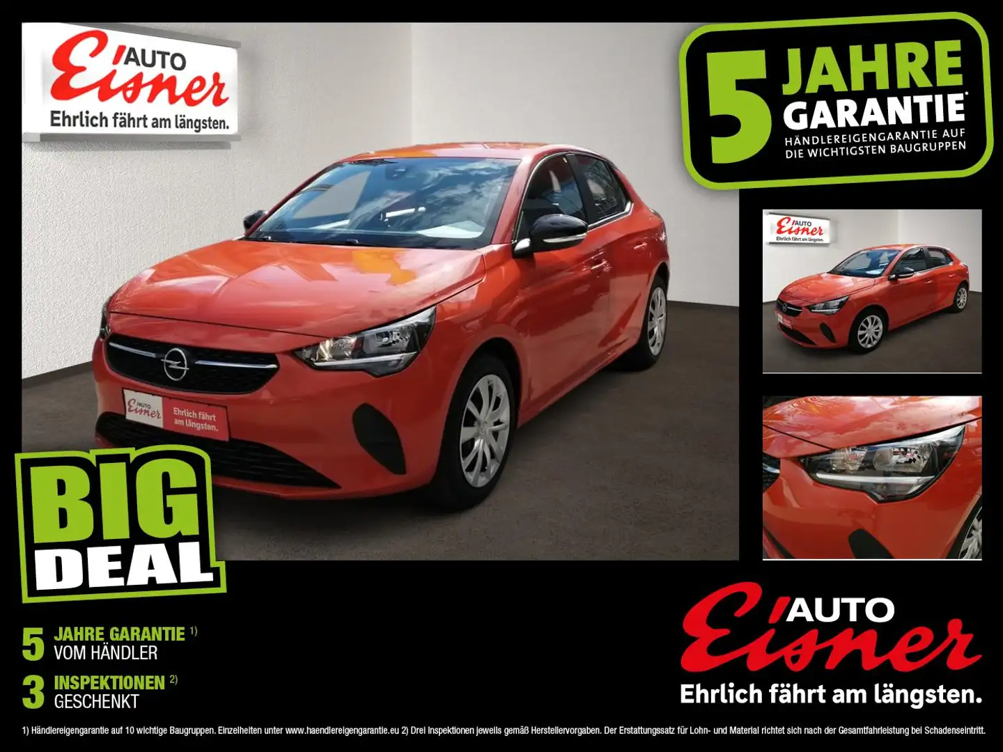 Opel Corsa 1.2 EDITION Berganfahrhilfe, Tempomat Braun - 1