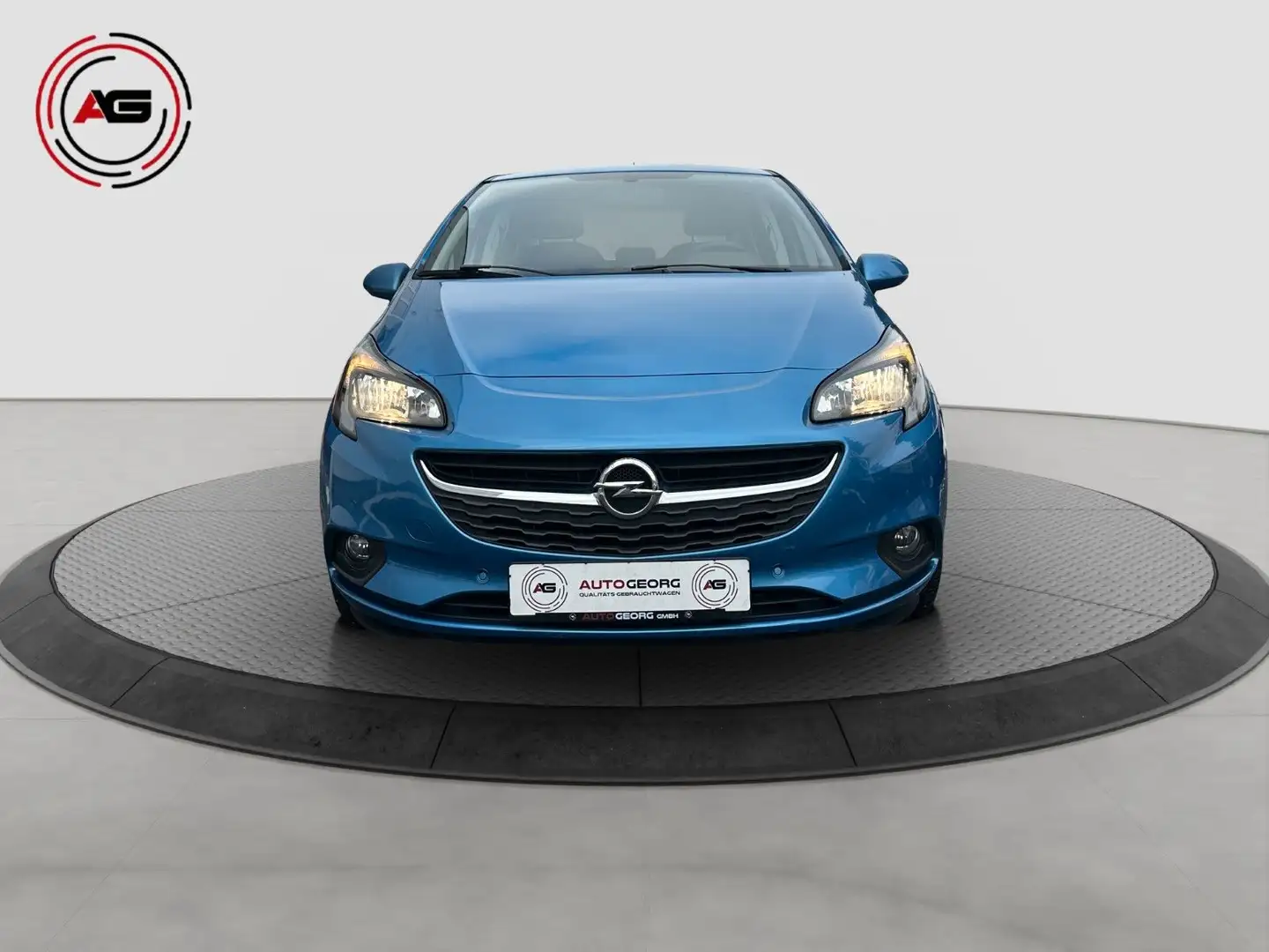 Opel Corsa E 1.4 AUT. CARPLAY KAMERA SHZ LENKHEIZ ALU Bleu - 2
