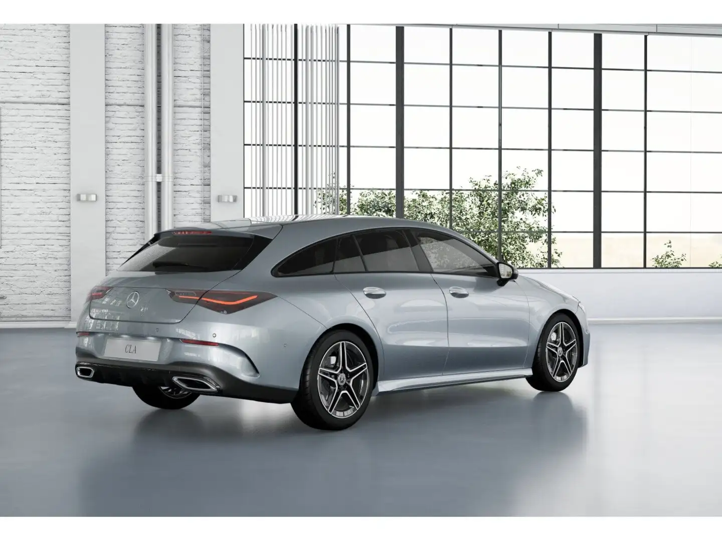Mercedes-Benz CLA 200 Shooting Brake #AMG #MULTIBEAM #360°-KAM Zilver - 2