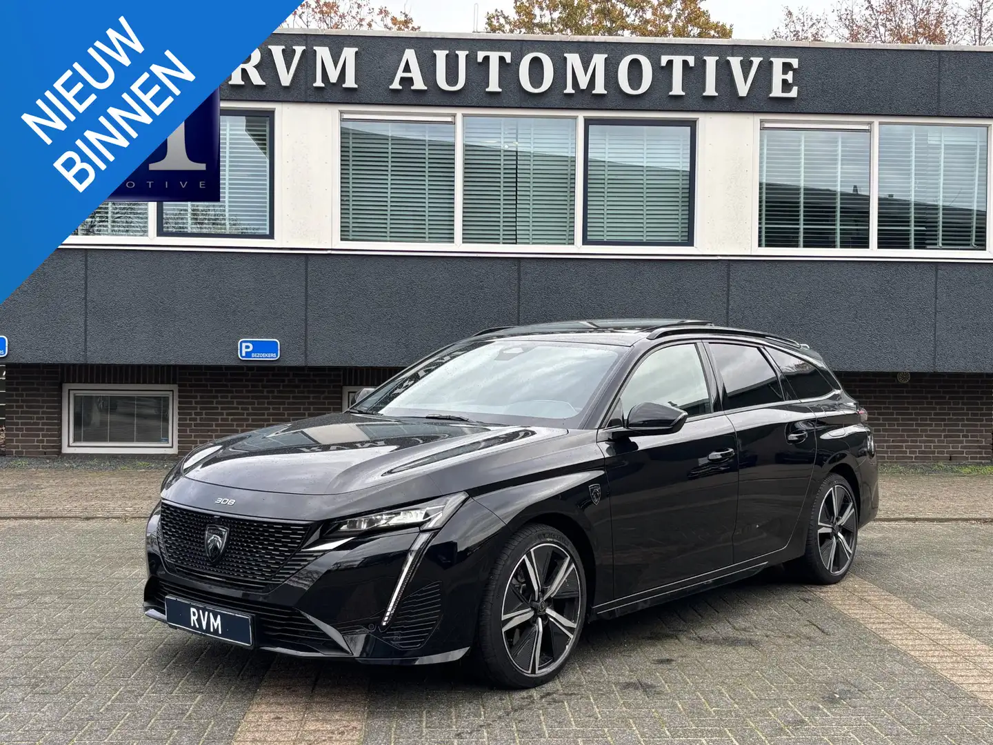 Peugeot 308 1.6 Plug-in Hybrid 225 GT STUUR + STOELVERW. MET M Schwarz - 1