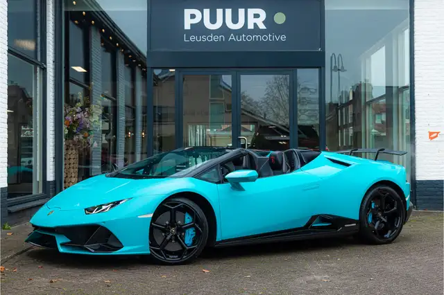 Lamborghini Huracán Evo Spyder 5.2 V10 EVO Spyder Novitec - Tiffany Bl