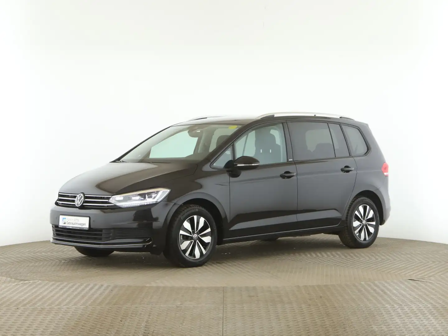 Volkswagen Touran 1.5 TSI MOVE *ACC*AHK*LED*RFK*IQ.Drive* Negro - 2