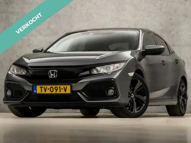 Honda Civic 1.0 i-VTEC Sport Automaat (NAVIGATIE, CAMERA, ZWAR