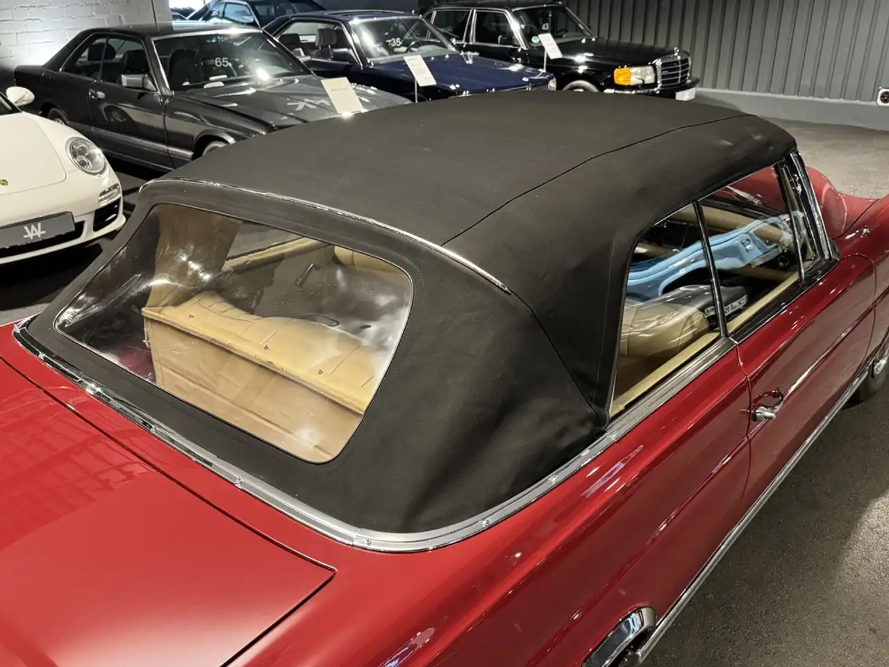 Mercedes-Benz 220SEb Werkscabriolet, guter restaurierter Zustand, Schalter, foto 2