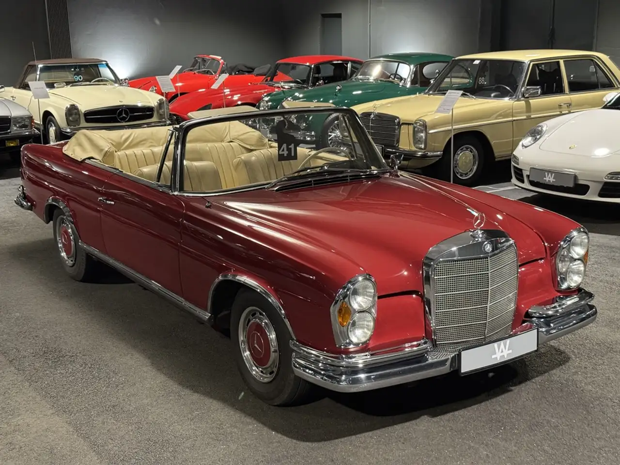 Mercedes-Benz 220SEb Werkscabriolet, guter restaurierter Zustand, Schalter, foto 4