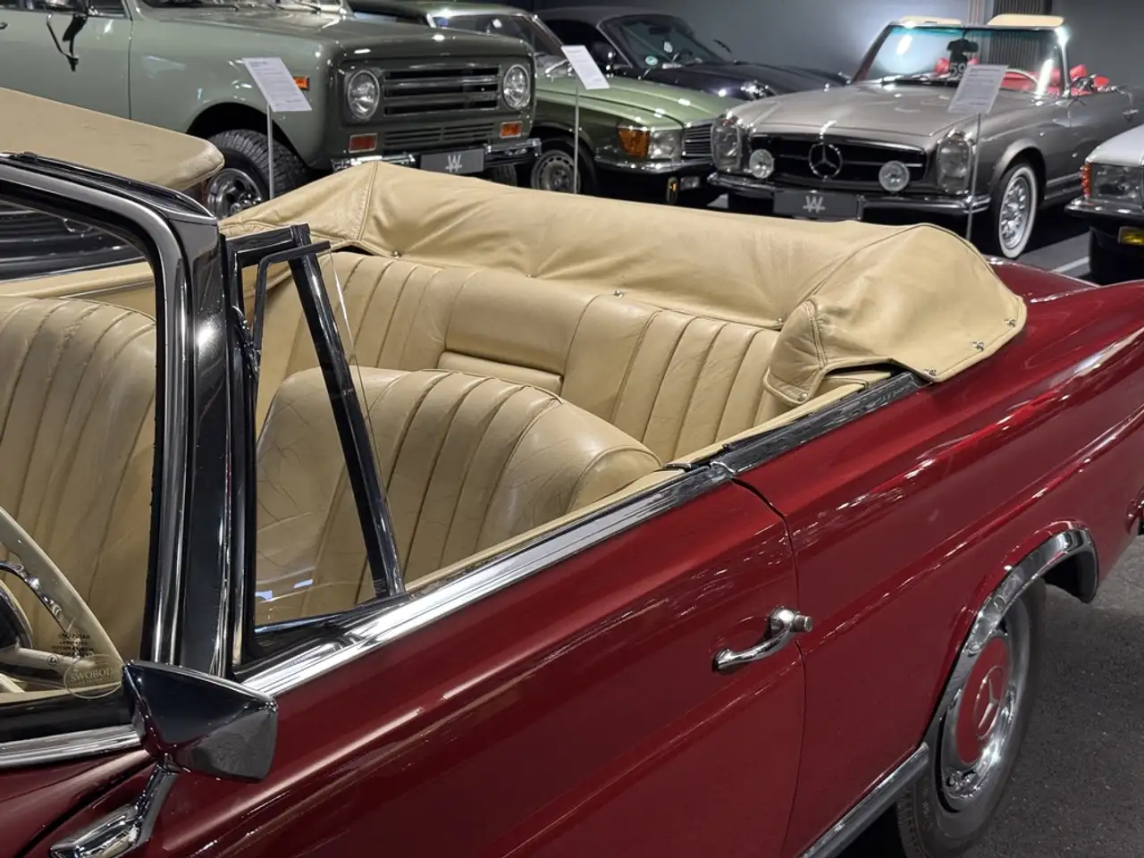 Mercedes-Benz 220SEb Werkscabriolet, guter restaurierter Zustand, Schalter, foto 12